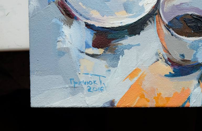 Original Figurative Still Life Painting by Pavlo Gryniuk