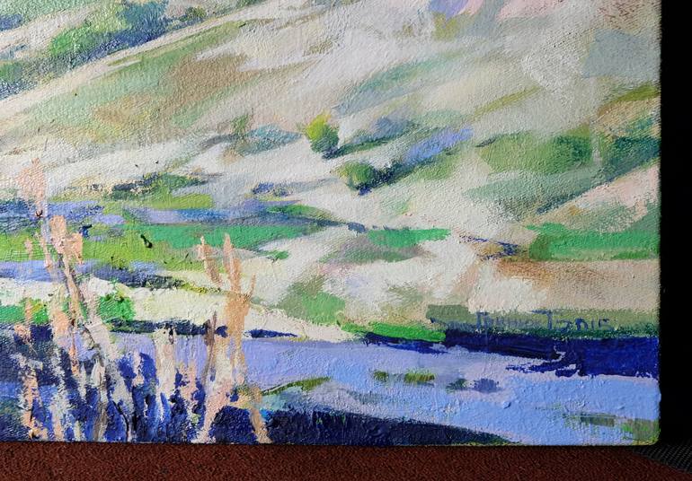 Original Impressionism Landscape Painting by Pavlo Gryniuk