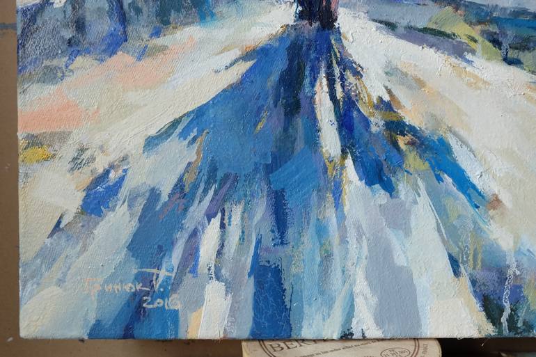 Original Impressionism Landscape Painting by Pavlo Gryniuk