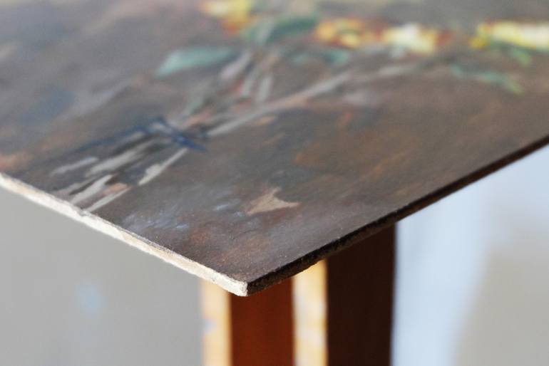 Original Figurative Floral Painting by Pavlo Gryniuk