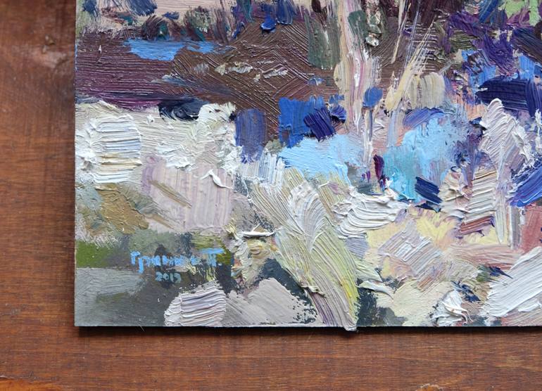 Original Figurative Nature Painting by Pavlo Gryniuk
