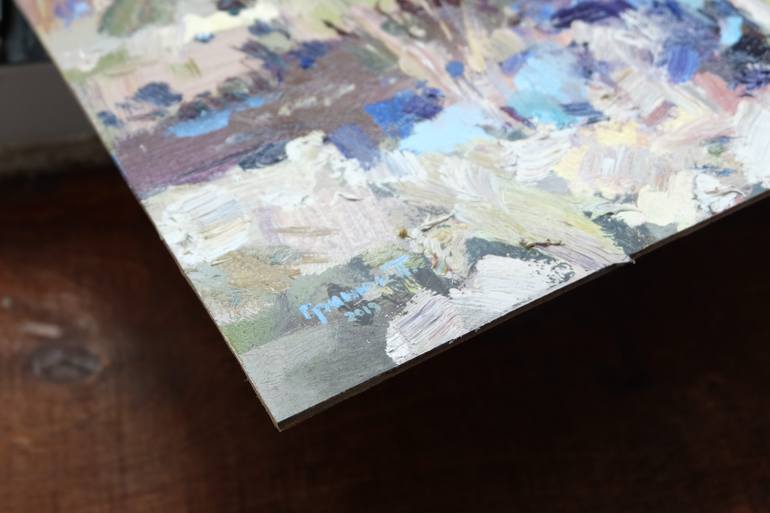 Original Figurative Nature Painting by Pavlo Gryniuk