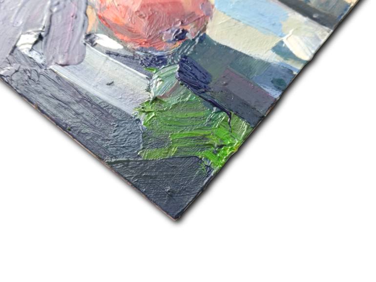 Original Expressionism Still Life Painting by Pavlo Gryniuk