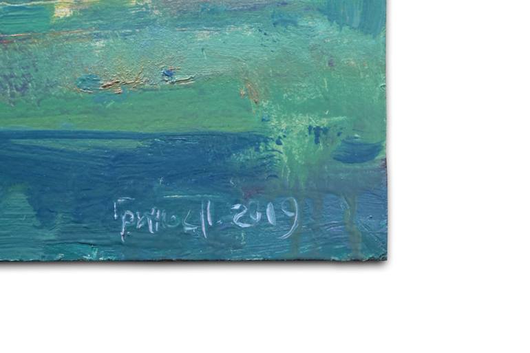 Original Figurative Landscape Painting by Pavlo Gryniuk