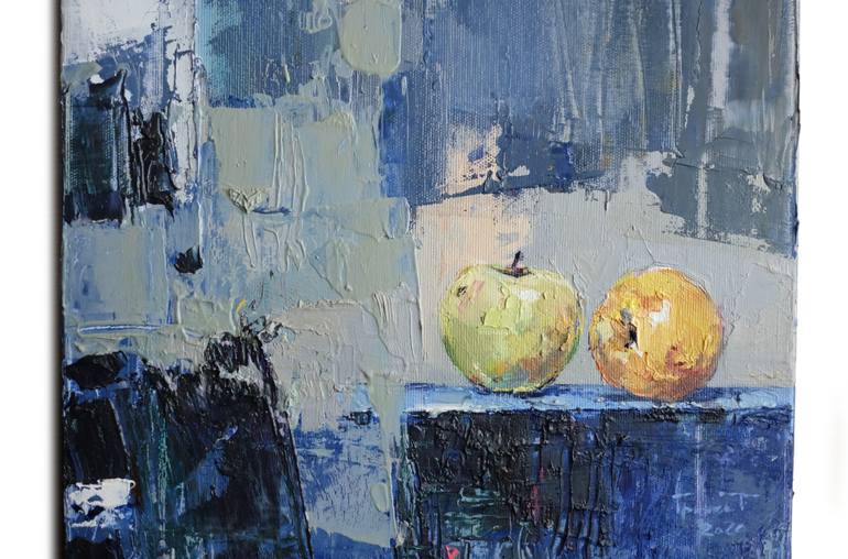 Original Realism Still Life Painting by Pavlo Gryniuk