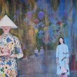 Organic Painting on Painting by Anisa Neto