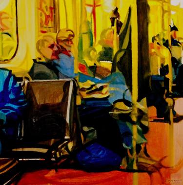 Car Interior Viii Painting By Hillel Kagan Saatchi Art