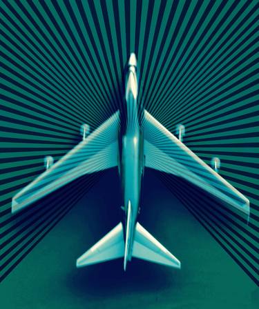 Original Pop Art Airplane Photography by Arthur Rodrigues