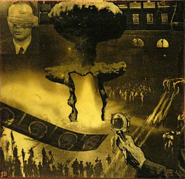 Original Political Collage by Suza Kanon