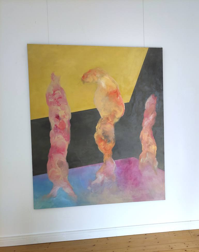 Original Figurative Abstract Painting by Ting Tan-Mayershofer