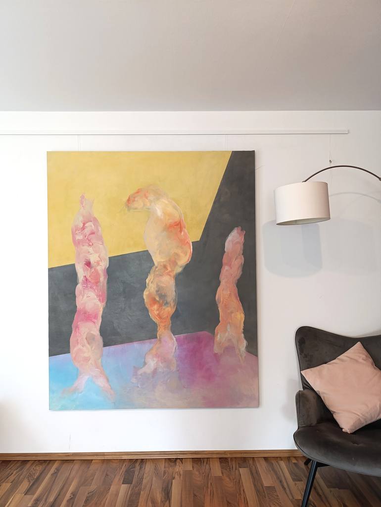 Original Figurative Abstract Painting by Ting Tan-Mayershofer