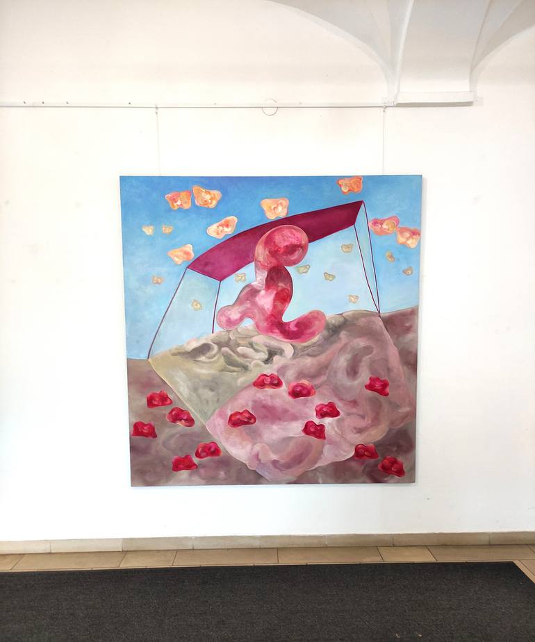 Original Figurative Abstract Painting by Ting Tan-Mayershofer