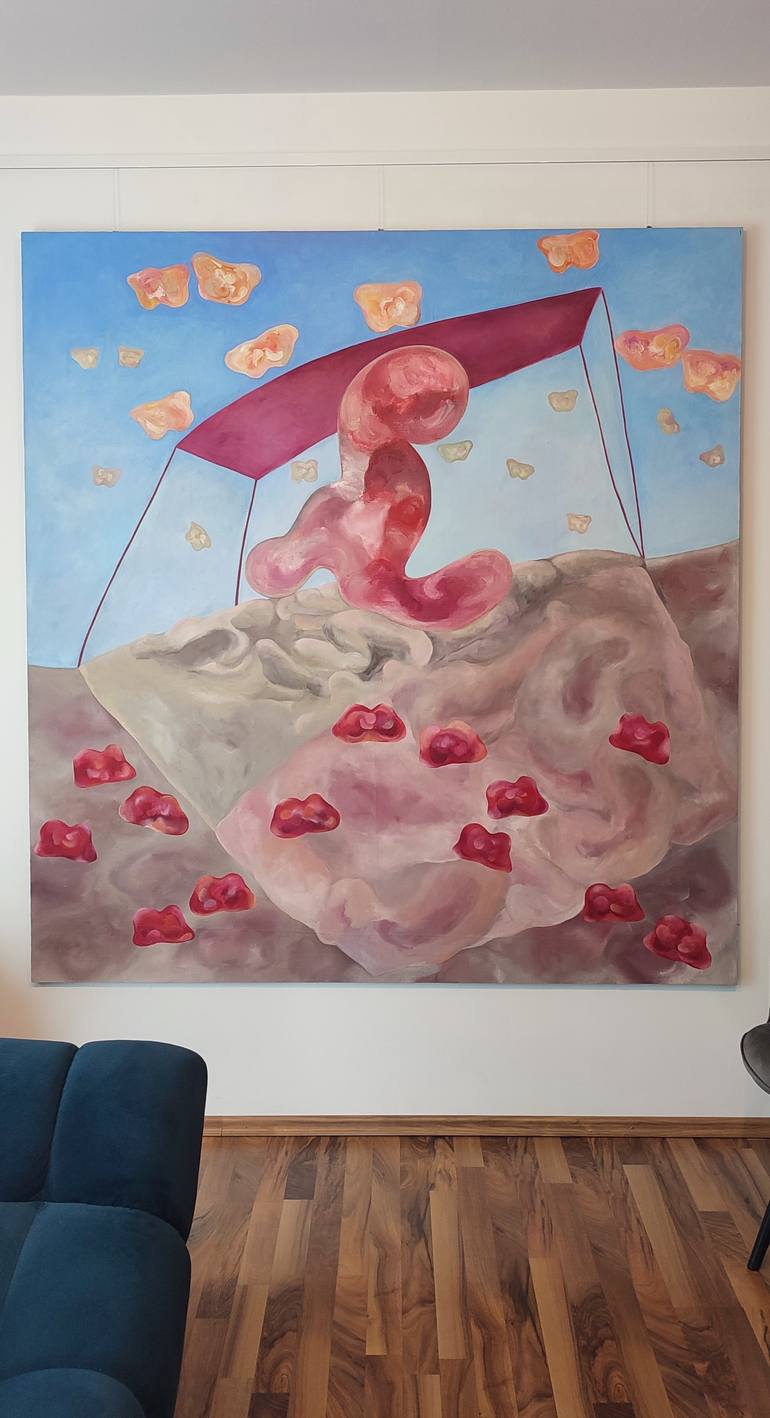Original Figurative Abstract Painting by Ting Tan-Mayershofer