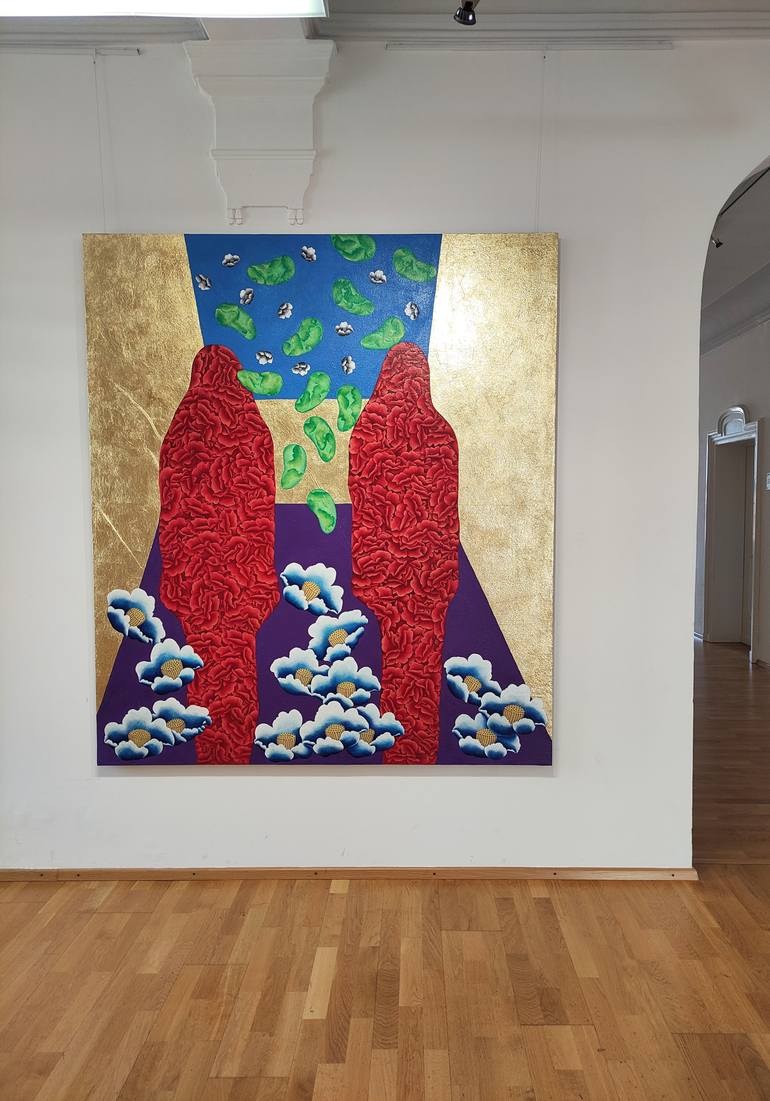 Original Conceptual Women Painting by Ting Tan-Mayershofer