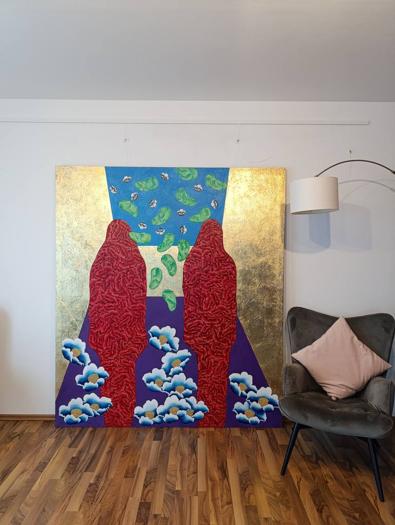 Original Conceptual Women Painting by Ting Tan-Mayershofer