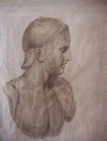 Original Realism Classical mythology Drawings by Andrii Akhtyrskyi