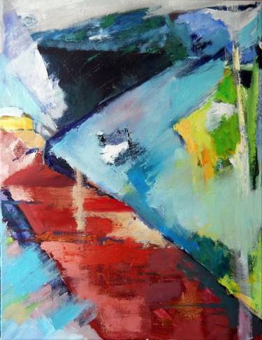 Original Abstract Paintings by Andrii Akhtyrskyi