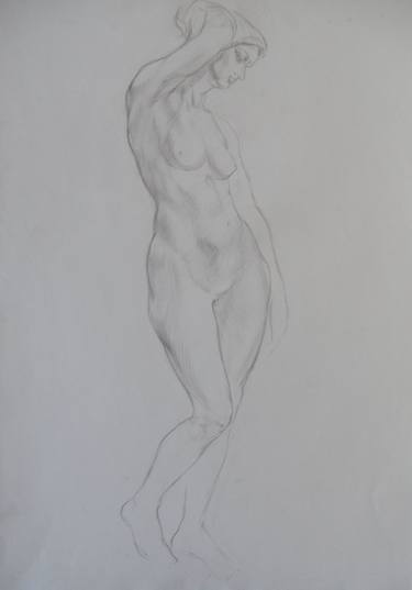 Print of Realism Body Drawings by Andrii Akhtyrskyi