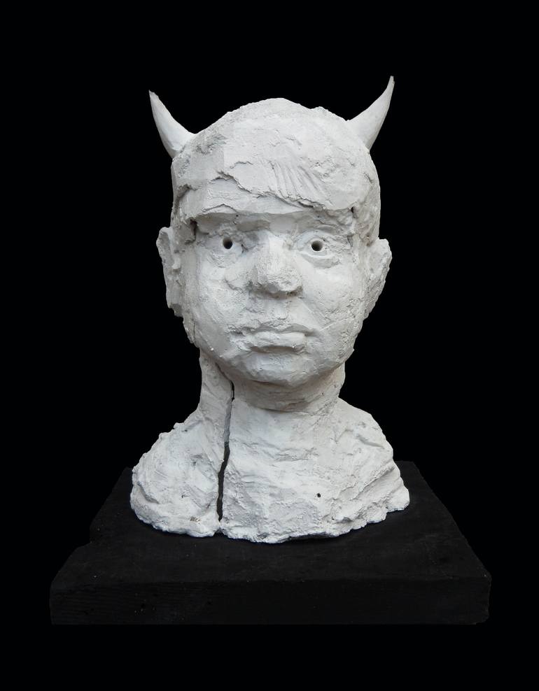 Original Figurative People Sculpture by Andrii Akhtyrskyi