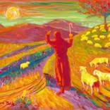 The Lost Sheep Parable by Bertram Poole
