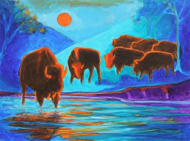 Original Animal Paintings by Bertram Poole