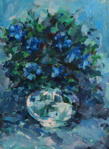 Original Impressionism Still Life Paintings by Anastasia Zabrodina