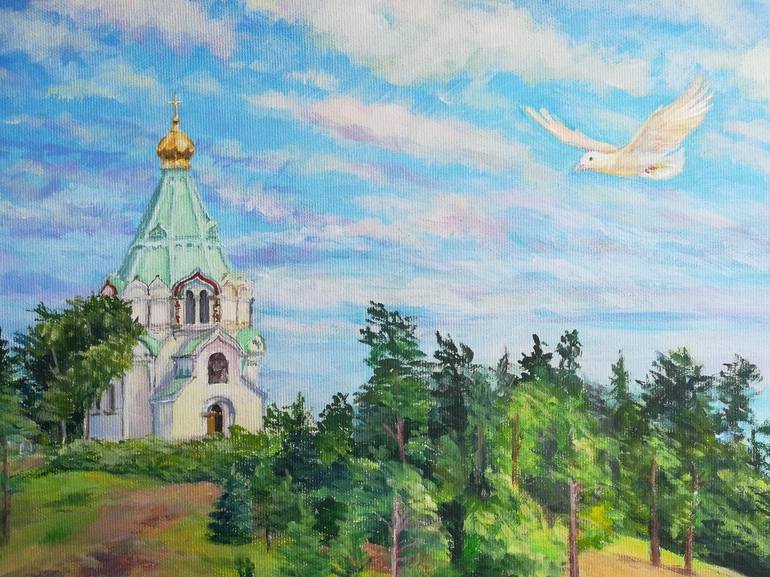 Original Landscape Painting by Anastasia Zabrodina
