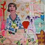 La chienne violet by Romy van Rijckevorsel