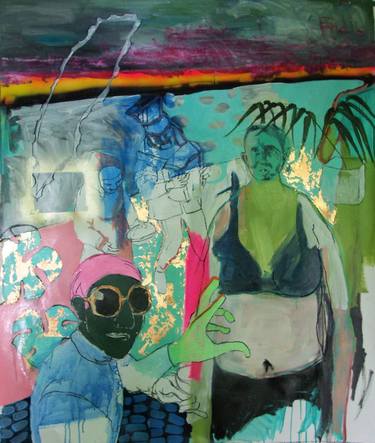 Original Expressionism People Paintings by Romy van Rijckevorsel