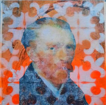 Original Portrait Collage by Romy van Rijckevorsel