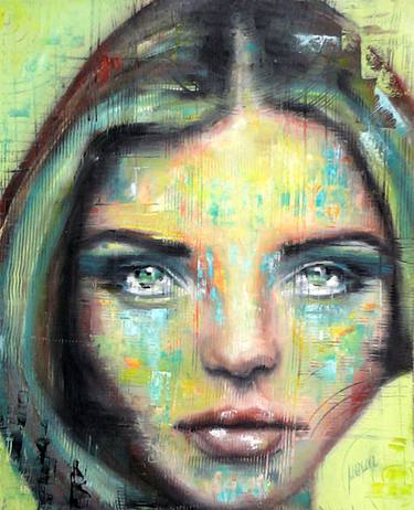 Original Pop Art Portrait Paintings by Nena Stojanovic