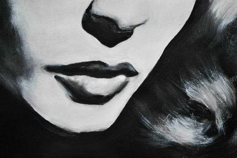 Original Portraiture People Painting by Nena Stojanovic