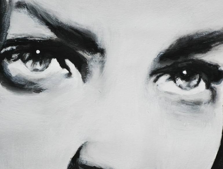 Original Portraiture People Painting by Nena Stojanovic