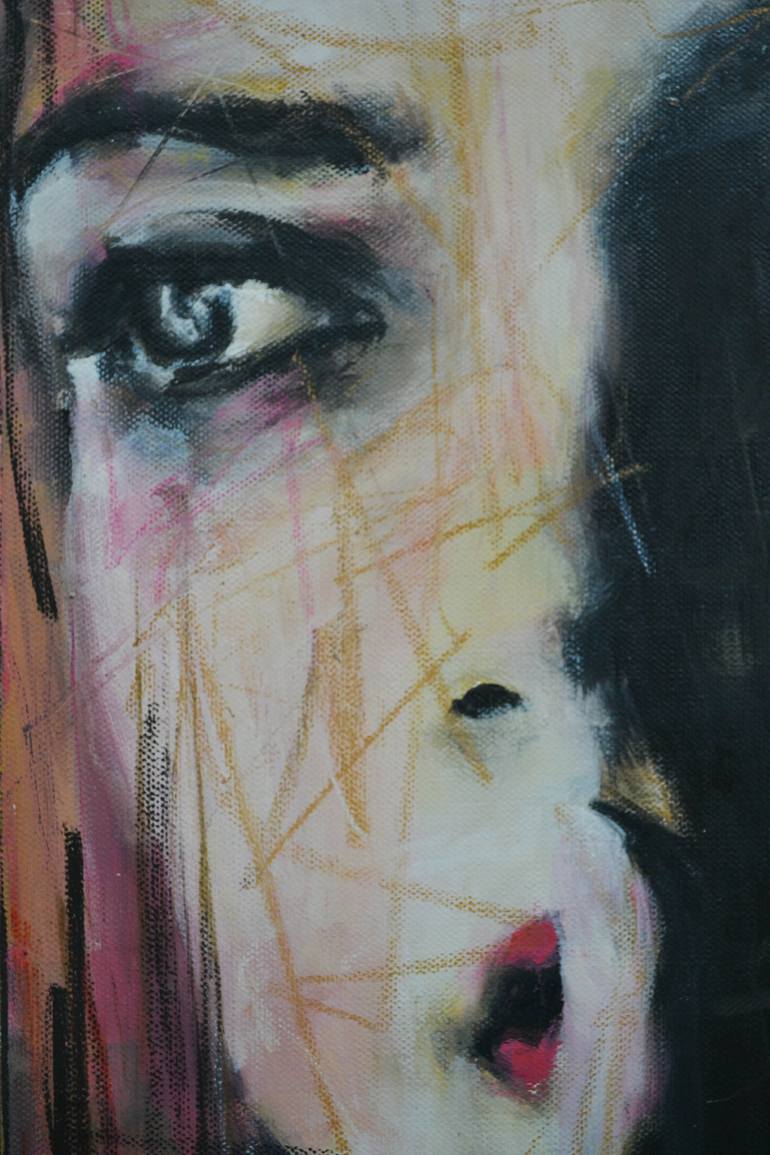 Original Portrait Painting by Nena Stojanovic