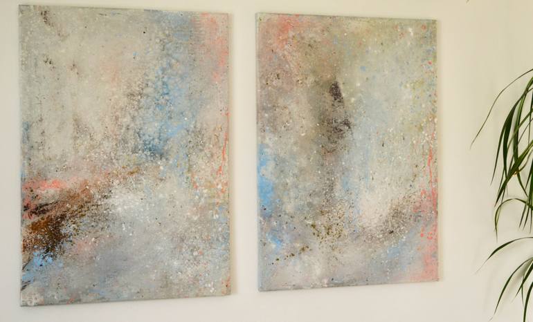 Original Abstract Expressionism Abstract Painting by Nena Stojanovic