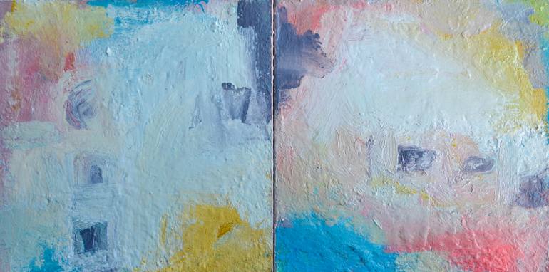Original Abstract Expressionism Abstract Painting by Nena Stojanovic