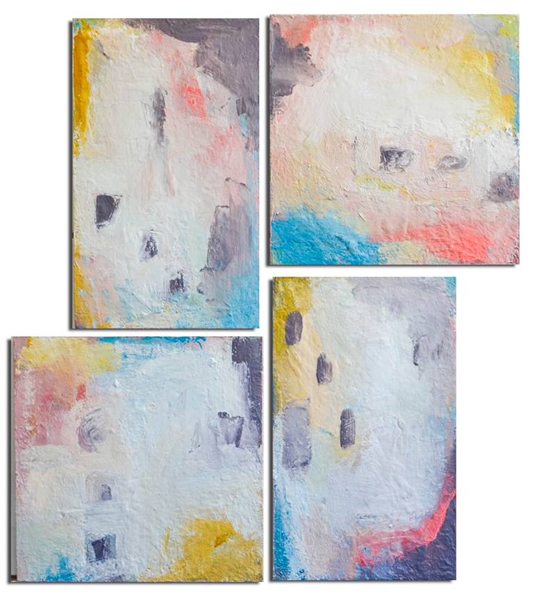 Original Abstract Expressionism Abstract Painting by Nena Stojanovic