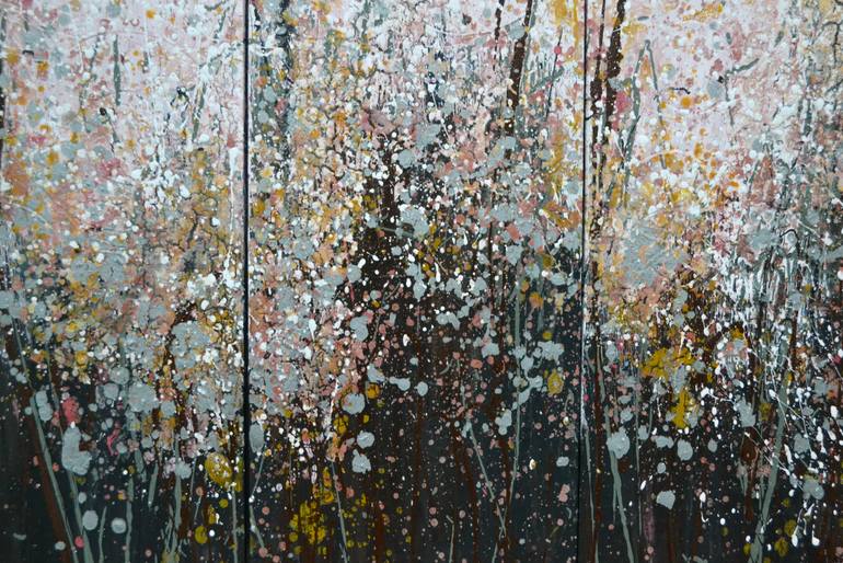 Original Abstract Expressionism Abstract Painting by Nena Stojanovic