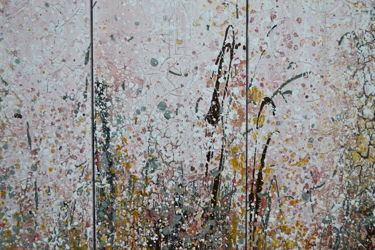 Original Abstract Expressionism Abstract Painting by Nena Stojanovic