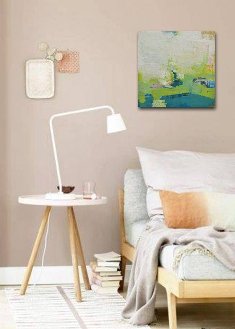 Original Abstract Expressionism Abstract Painting by Nena Stojanovic