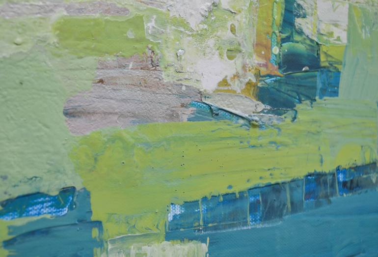 Original Abstract Expressionism Abstract Painting by Nena Stojanovic