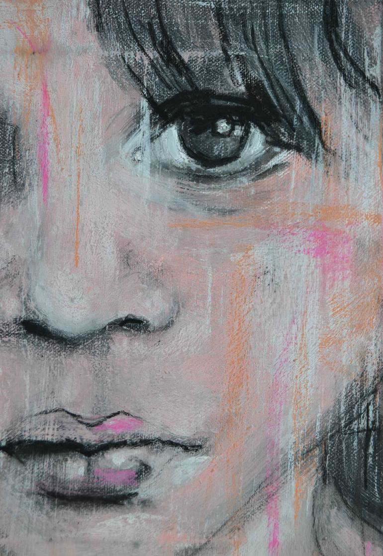 Original Portraiture People Painting by Nena Stojanovic