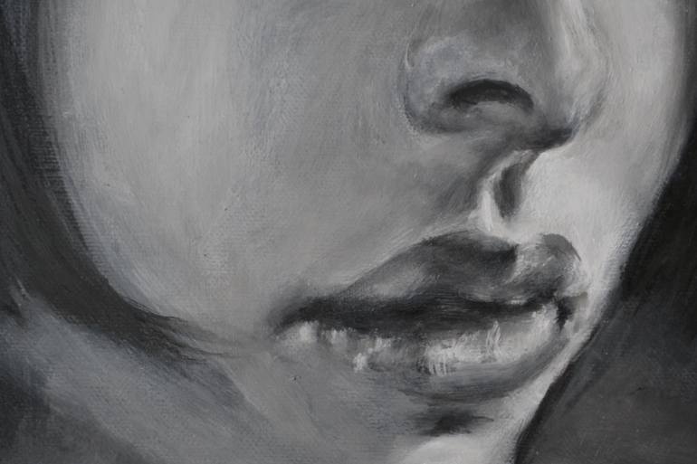 Original Expressionism People Painting by Nena Stojanovic