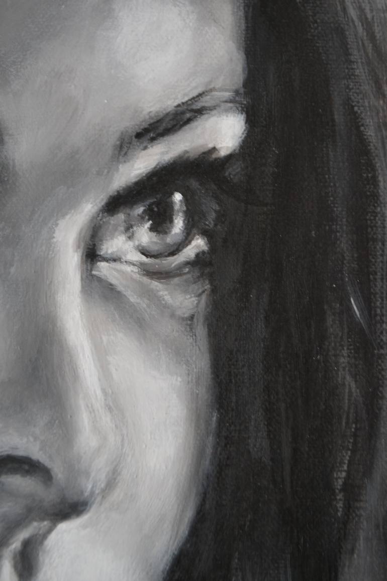 Original Expressionism People Painting by Nena Stojanovic