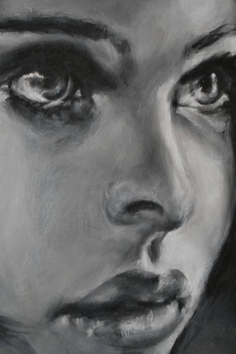 Original Expressionism People Painting by Nena Stojanovic