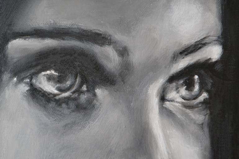 Original Expressionism People Painting by Nena Stojanovic