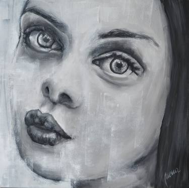 Original Expressionism Portrait Paintings by Nena Stojanovic