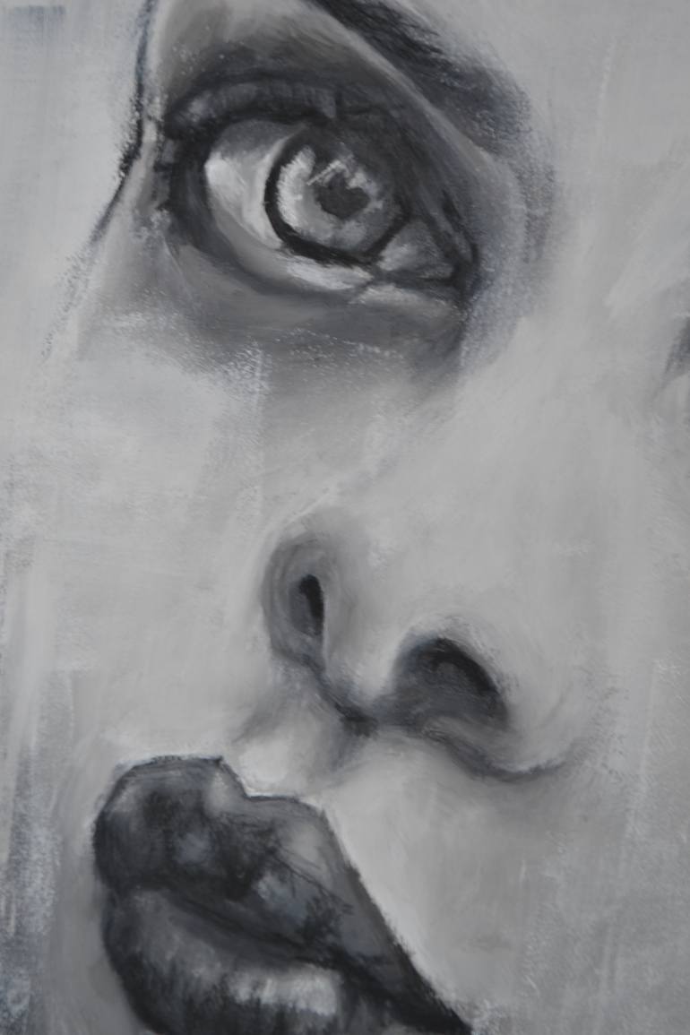 Original Expressionism People Painting by Nena Stojanovic