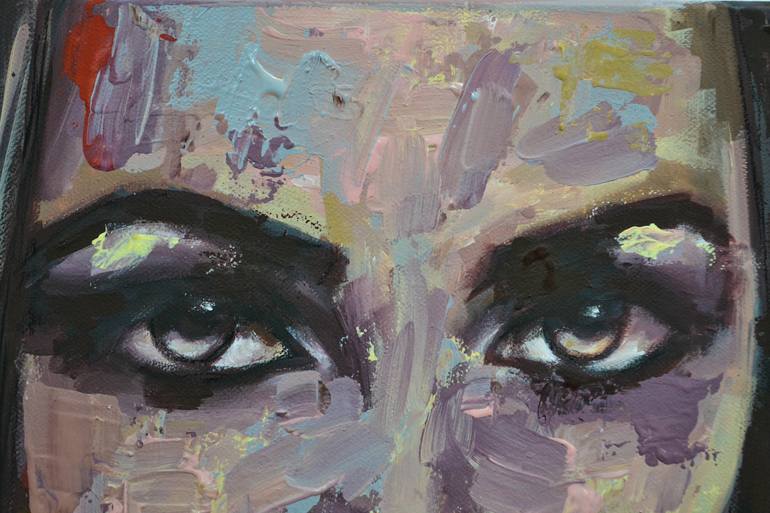 Original Portrait Painting by Nena Stojanovic