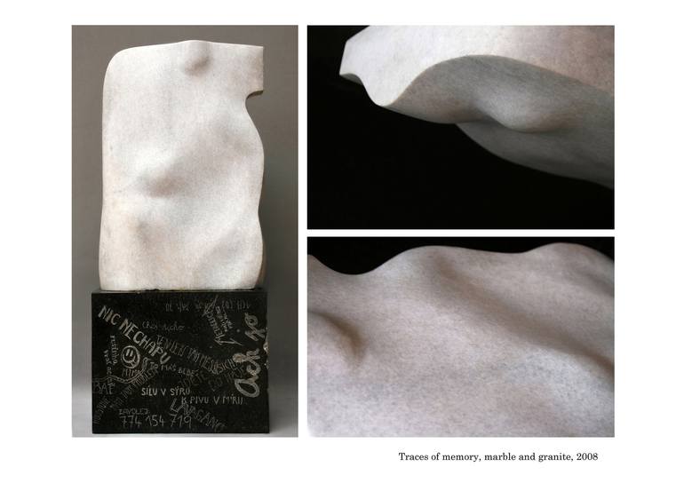 Original Abstract Sculpture by Petra Krivova